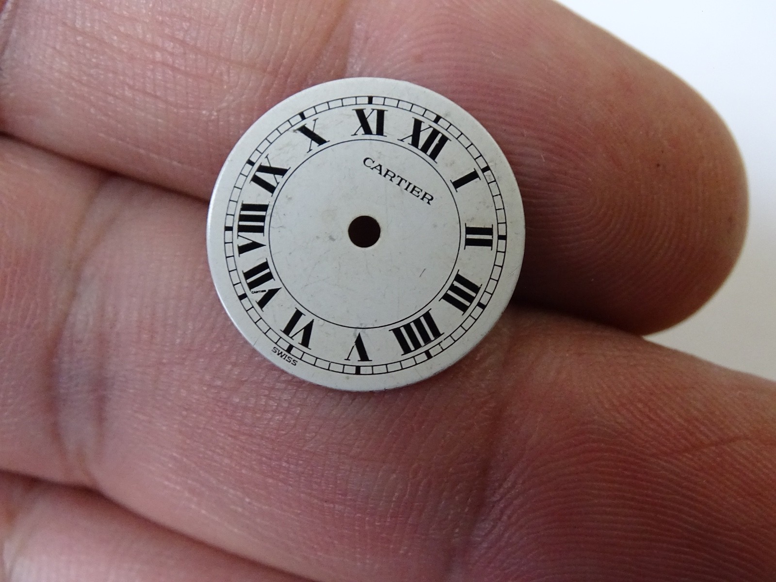 Cartier Santos Octagon 0906 Dial Original 17.5mm