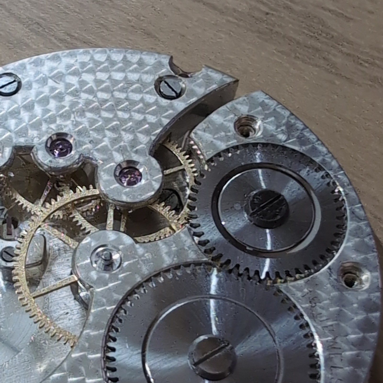 Tacy Henry Sandoz Admiral Pocket Watch part Movement