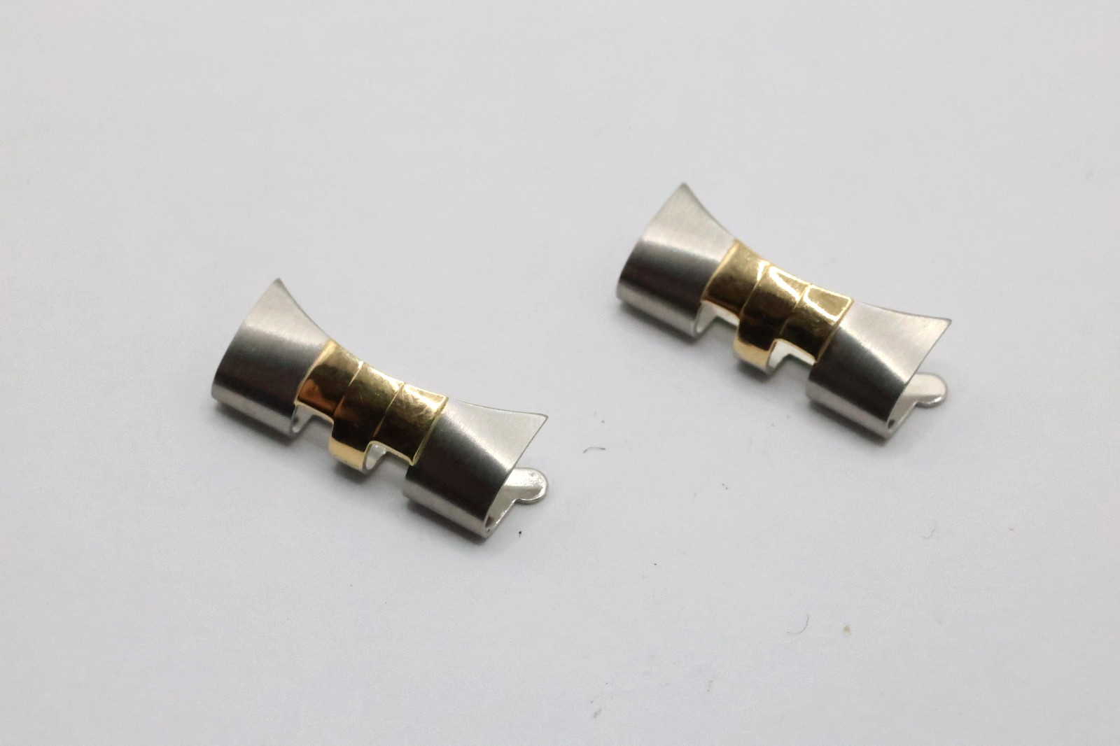 Authentic 455B Rolex 20mm End Links Yellow Gold & Stainless Steel #187
