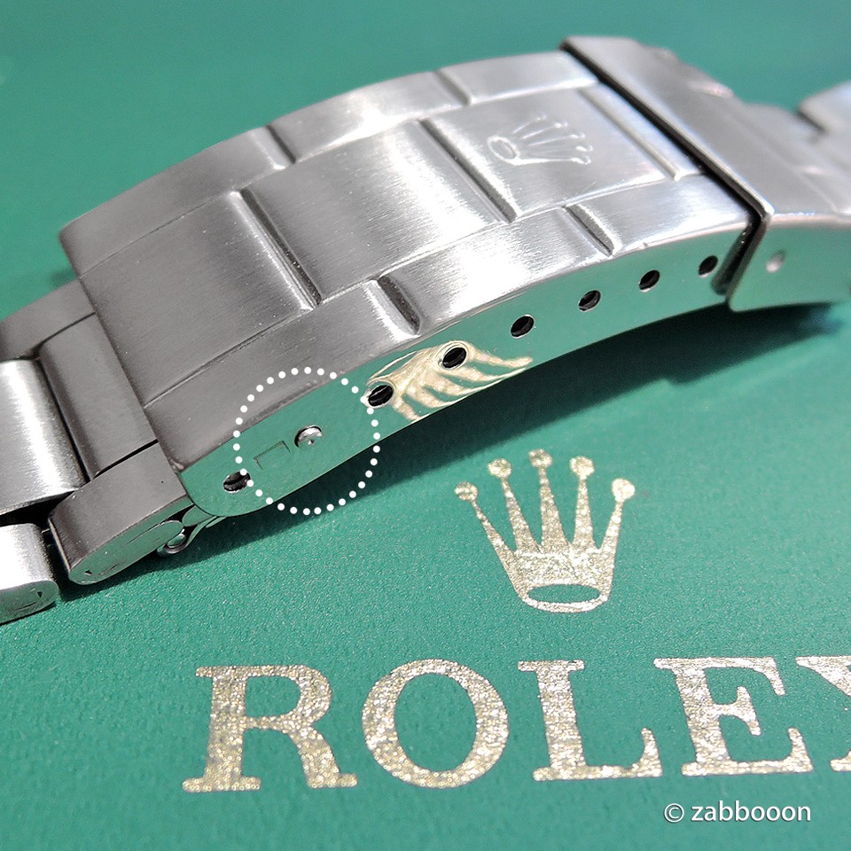 Rolex Genuine Swiss Oyster Flip Lock Clasp Spring Bar Compatible with Submarine