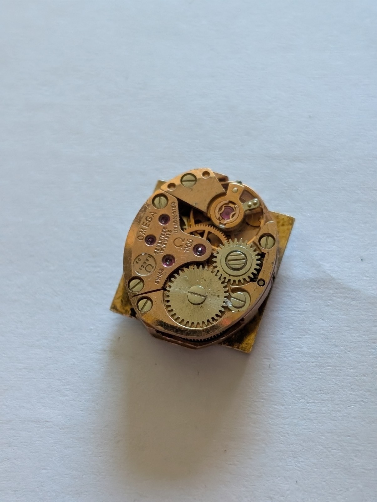Vintage Omega 1100 Mechanical Watch Movement (Untested)