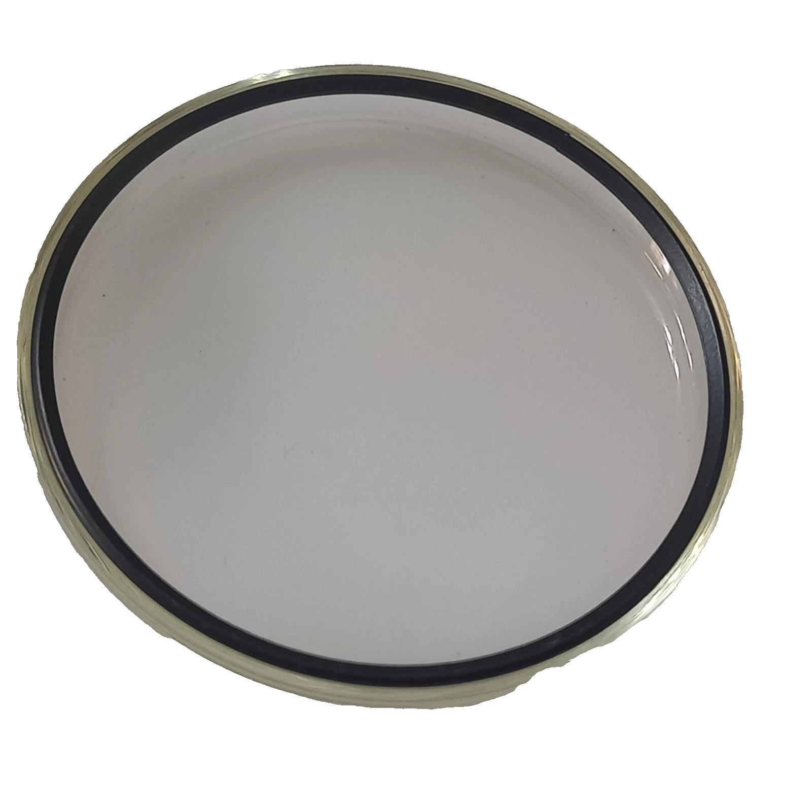 GENUINE NOS OMEGA PW5077 PLEXIGLASS CRYSTAL/BLACK RING FOR SPEEDMASTER 145.0022