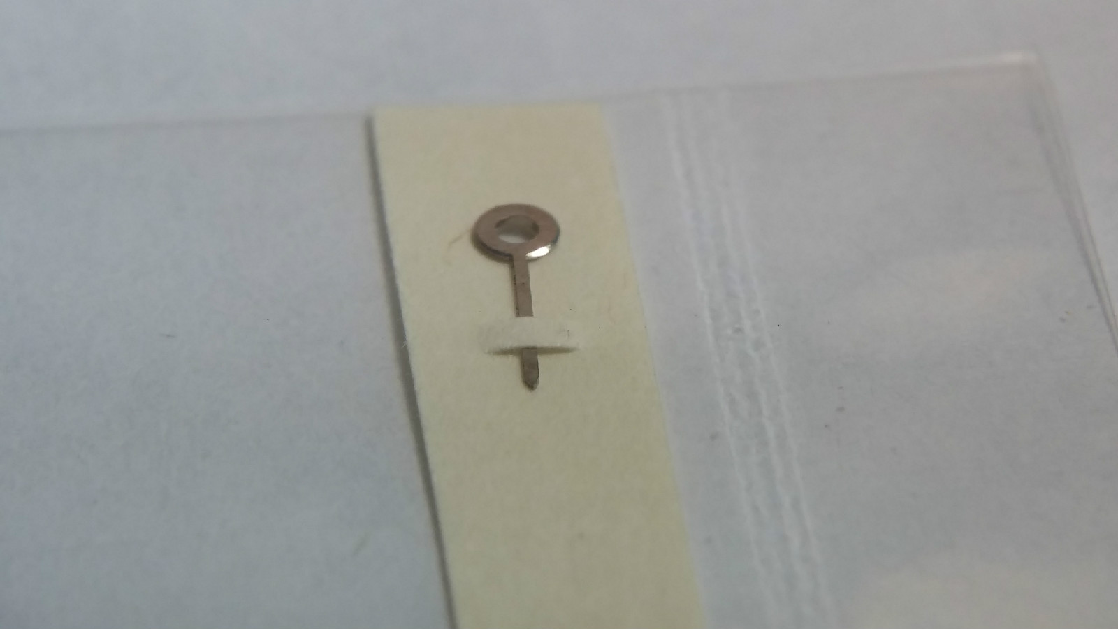 Piaget watch hands, 18K white 9P, 6mm x 9mm hour + minute (1 set per order)