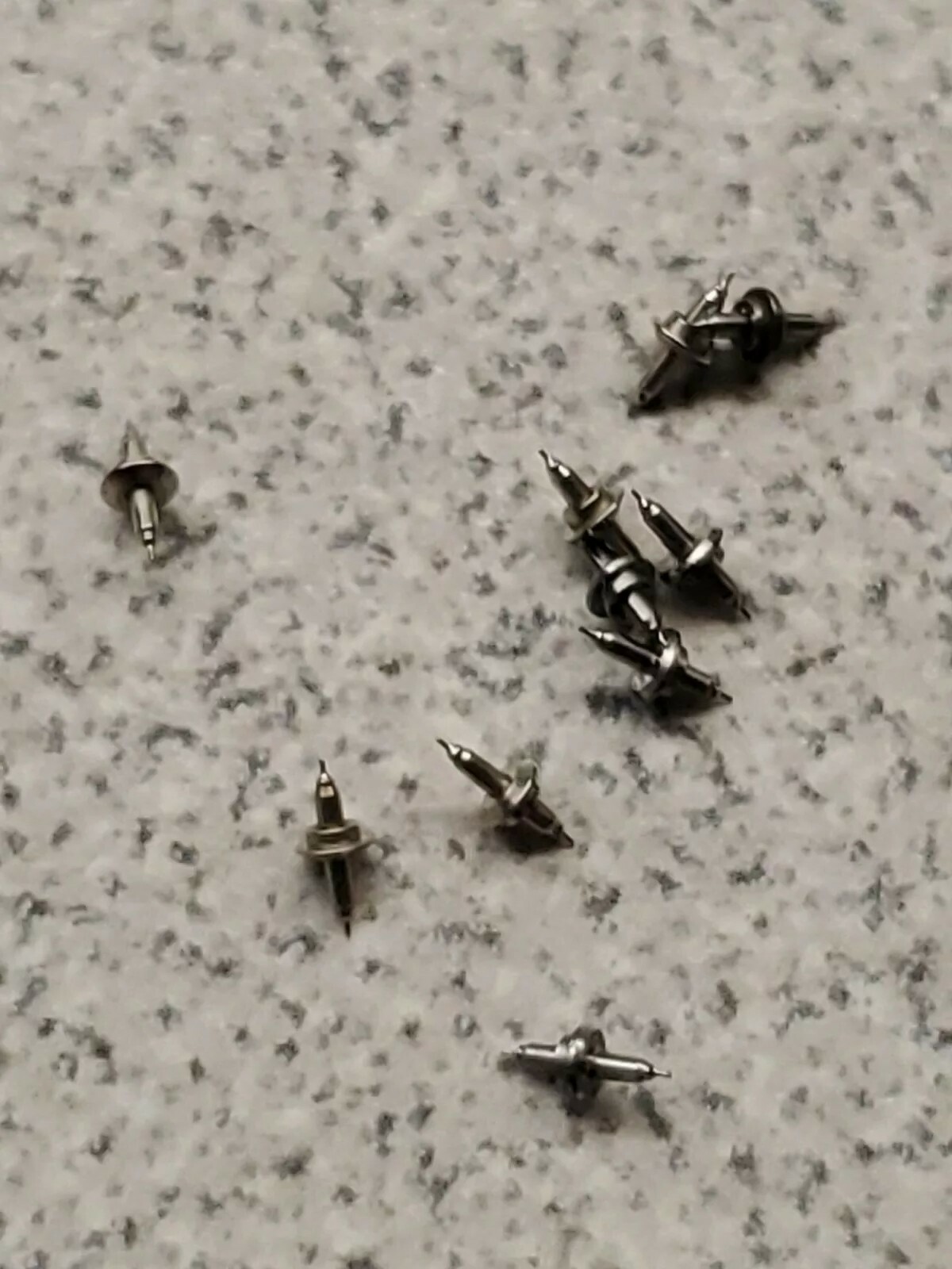 Lot Of 10 NOS Hamilton 21/0 2927 Balance Staffs