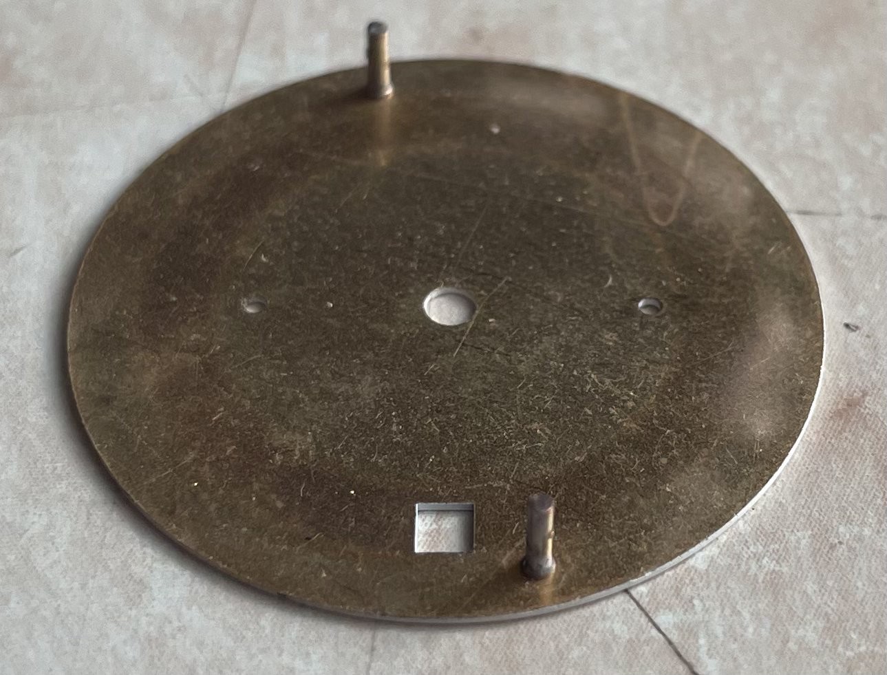 Original Poljot Chronograph Cal 3133 Dial for Wrist Watch Face