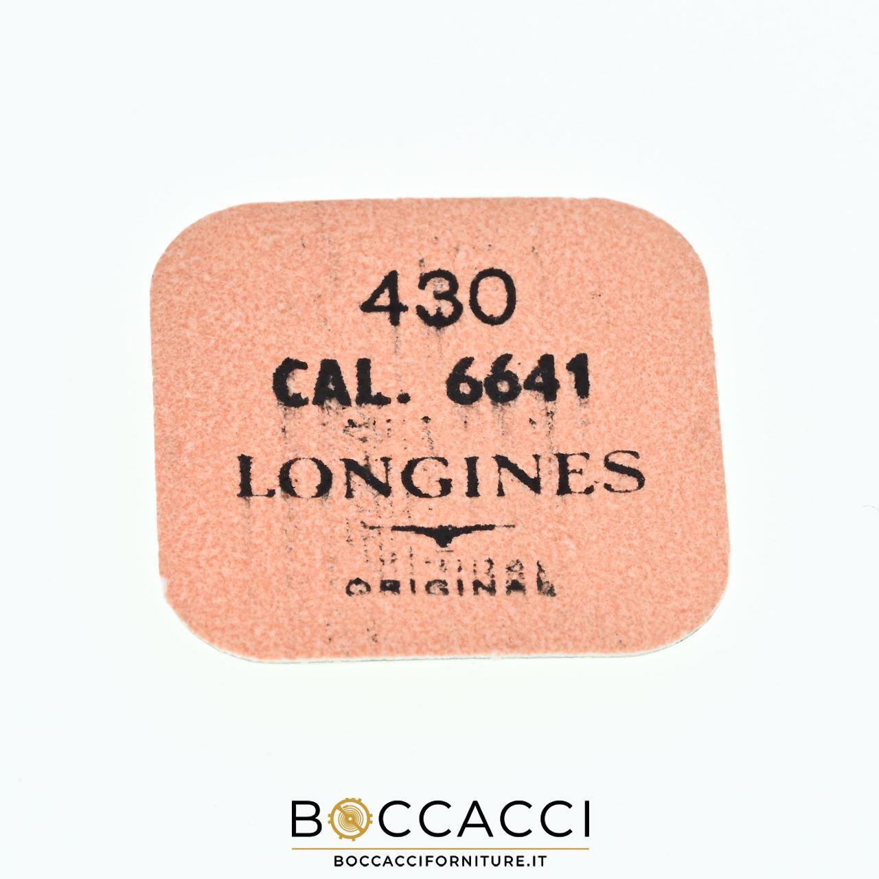 LONGINES 6641 Jack Spring Cod. 430 Calib: 6641, 6642, 6651, 6652 (UNFUSED)