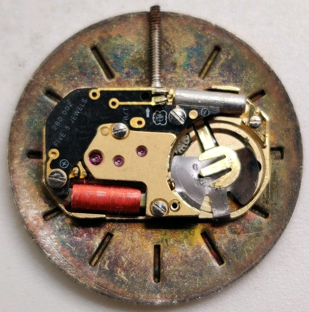 ETA Cal. 280.002 Swiss quartz watch movement Works