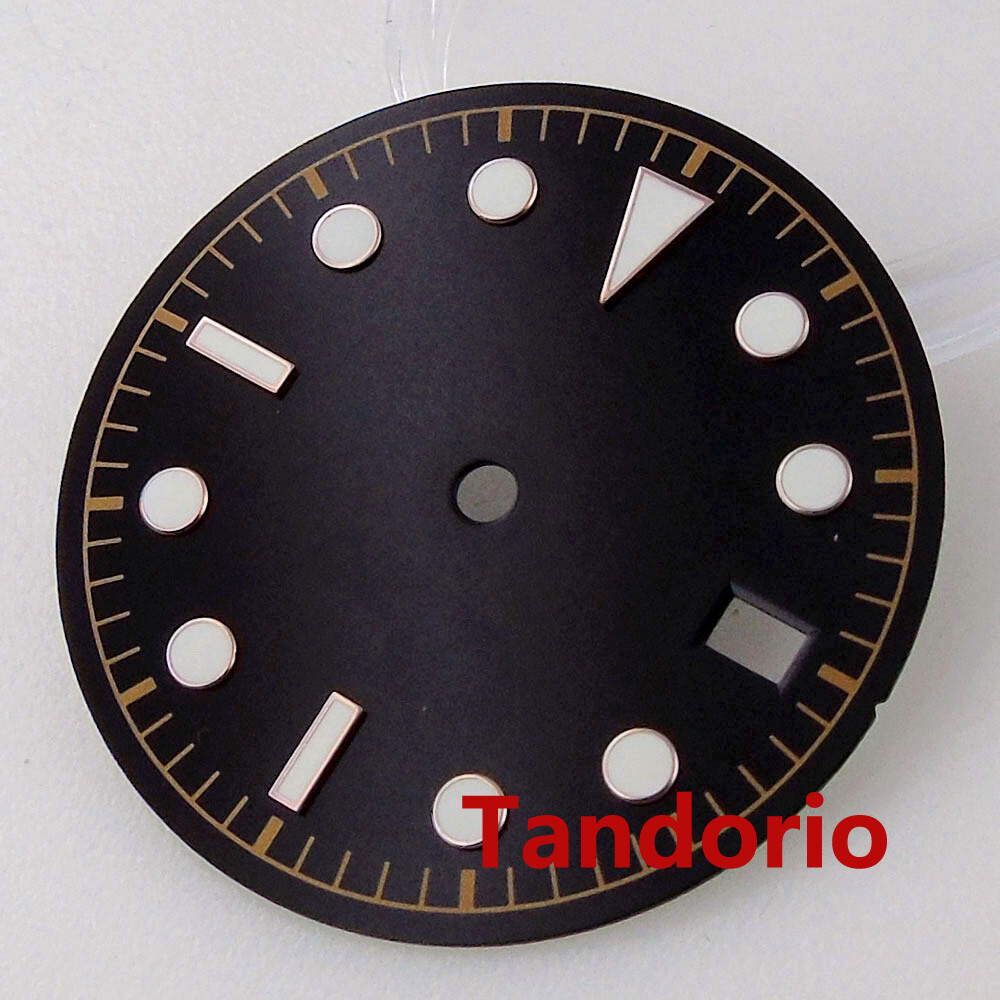 30.4mm Men Watch Dial Fit NH35 NH36 7s26 ETA 2836 2824 PT5000 Automatic Movement