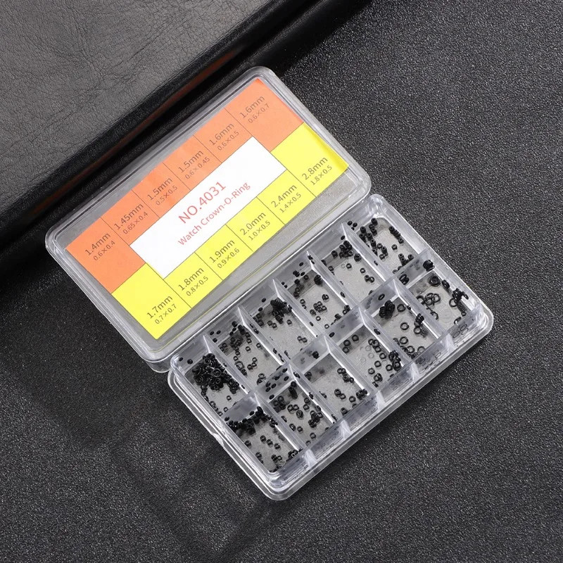 Mini Rubber O-Ring Watch Crown Gasket Waterproof Watches Seals Parts Repair Tool
