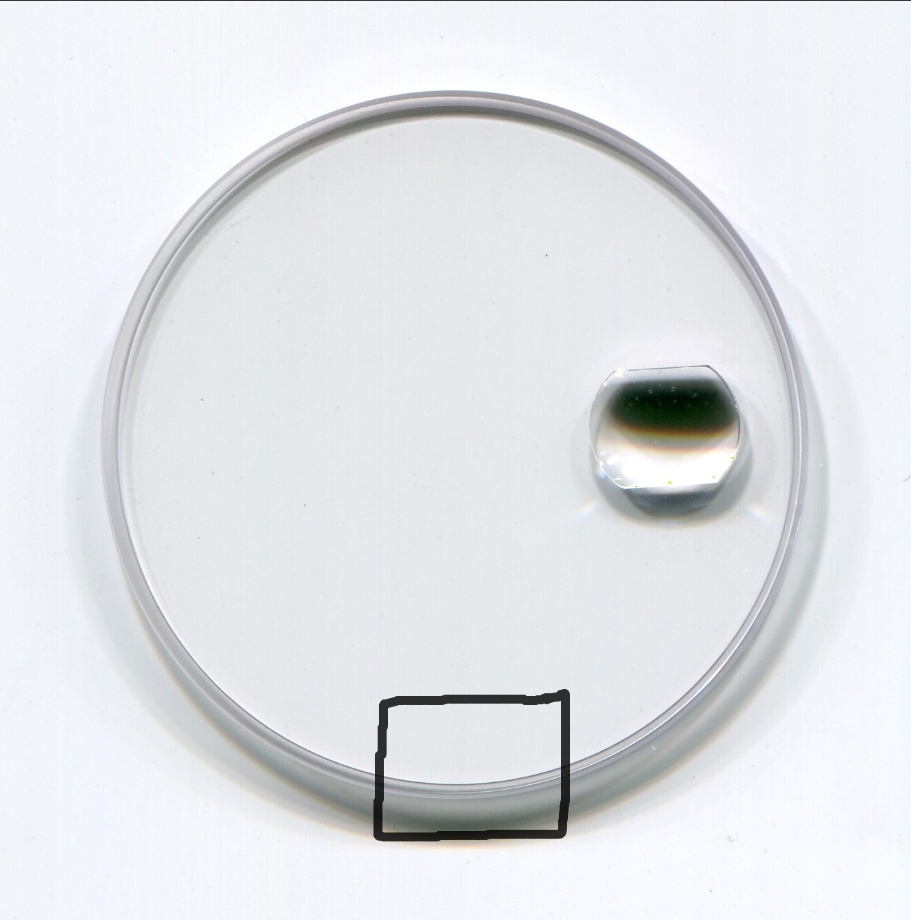 “Clark” 25- 298C AR L O Sapphire crystal for Rolex 298C replacement