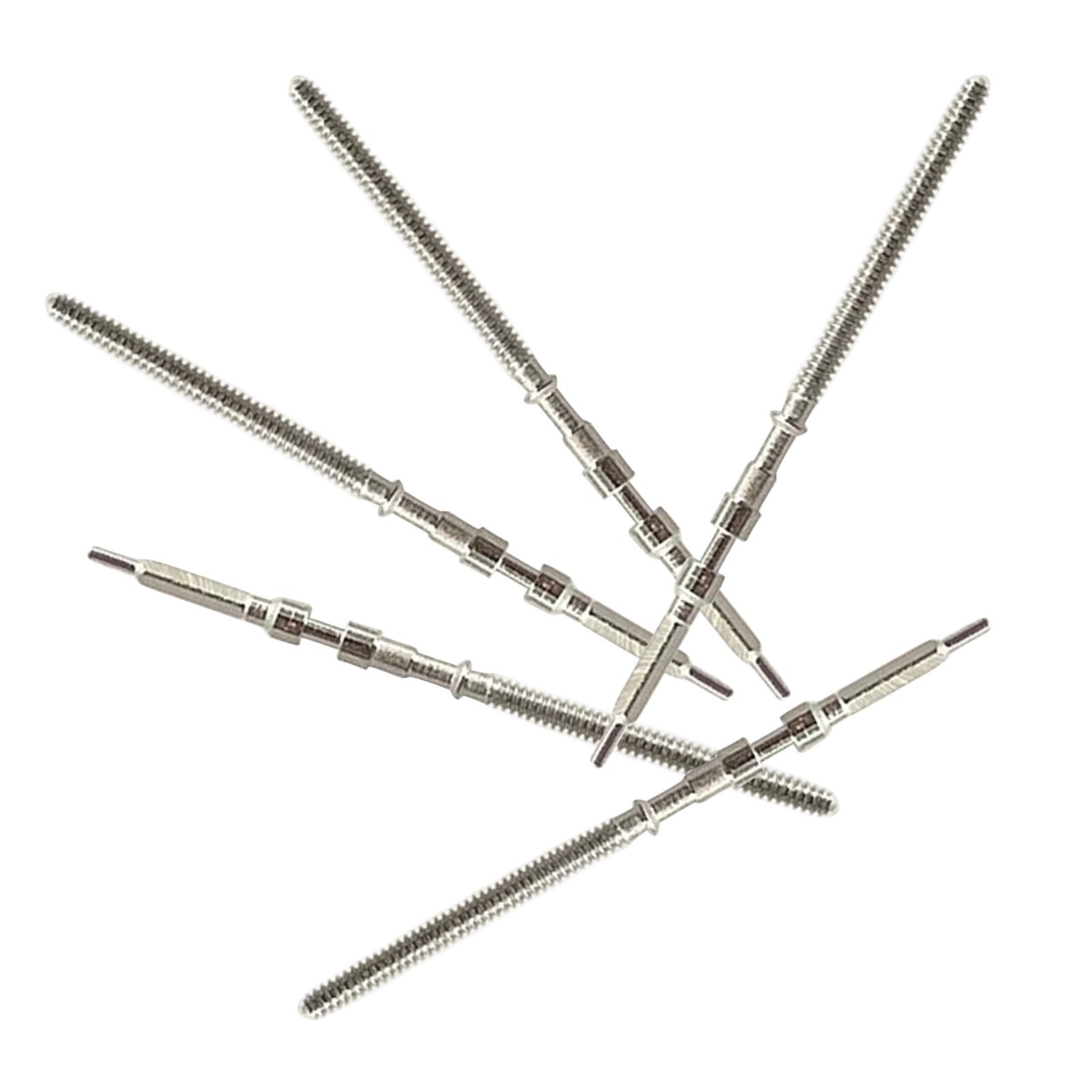 5Pack Metal Watch Winding Stem Rod Bar Replacement For 46941 46943 Movement F