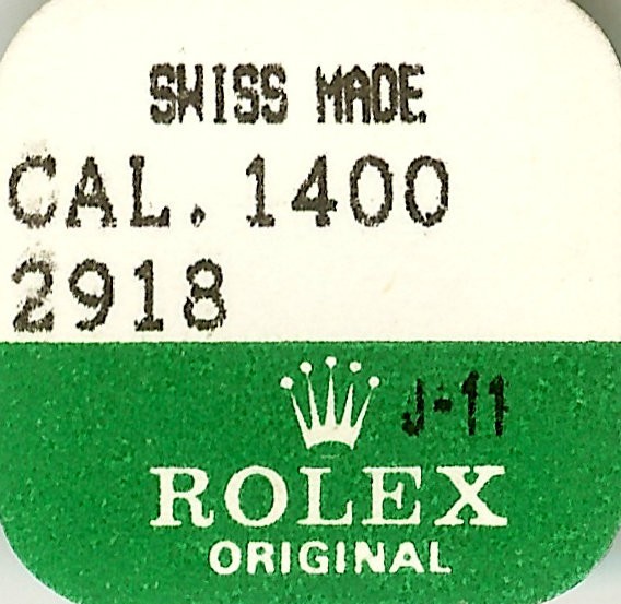 ROLEX FACTORY NEW SEALED THIRD WHEEL 1400 2918