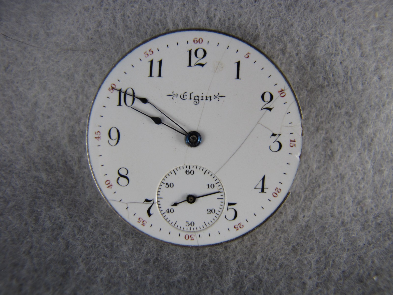 Antique 1901 Elgin Grade: 216 Model 2 6s 15j Pocket Watch Movement-Repair