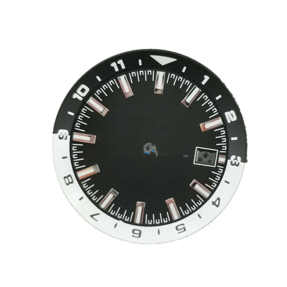 Green Luminous 6 Colors 1.44in/36.5mm Watch Dial For Seiko NH35 NH35A Movement