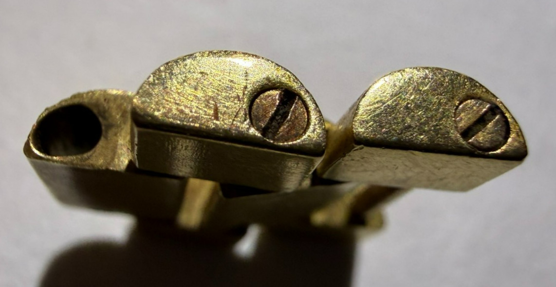 Rolex Presidential Solid 18k Gold Men’ links w/ screws. Please Read Description
