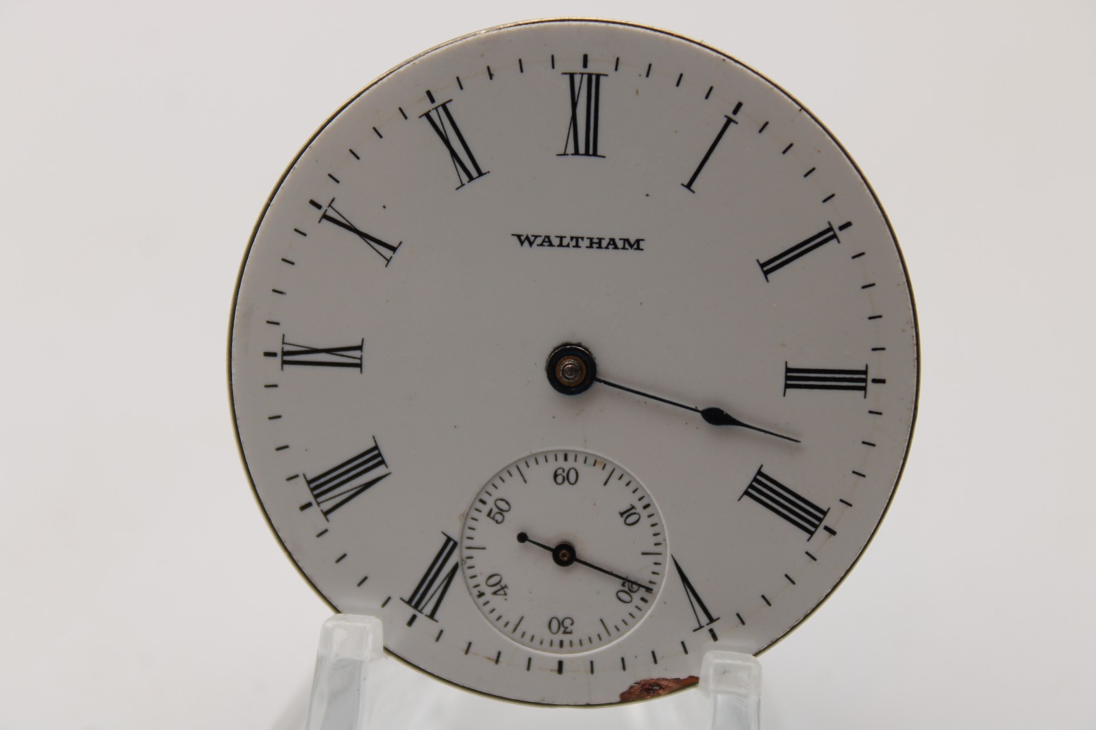1908 WALTHAM POCKET WATCH MOVEMENT 16277451 GRADE 610 16s 7j (KK)