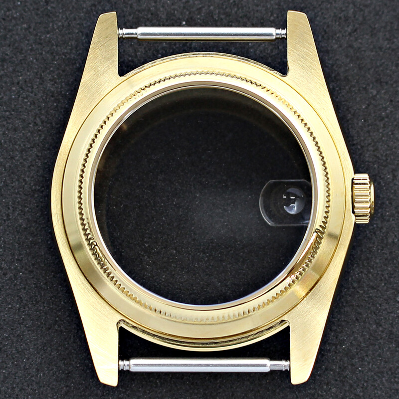 36mm/40mm Silver Watch Cases Stainless Steel Fit NH35 NH36 Movement 28.5mm Dial