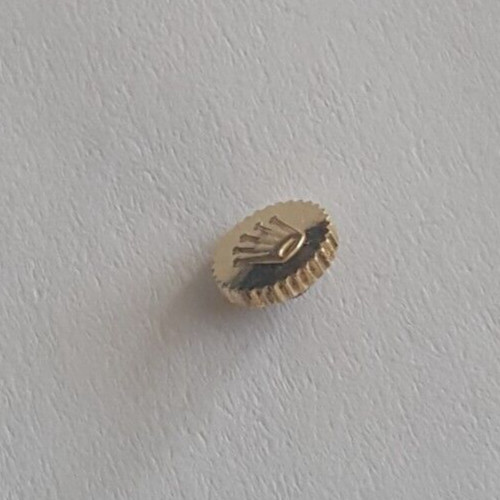 Rolex 4.2mm Gold Plated Undercut Crown