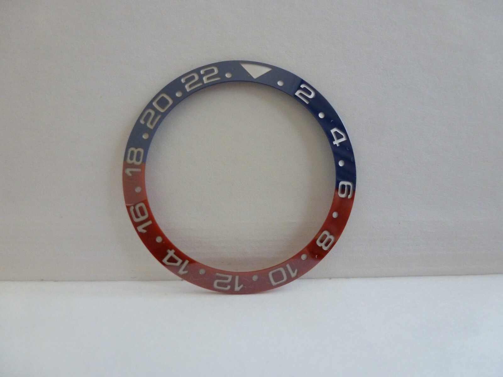 ceramic Bezel Insert Fits Rolex GMT Master II Pepsi 116710 126710 Custom Made