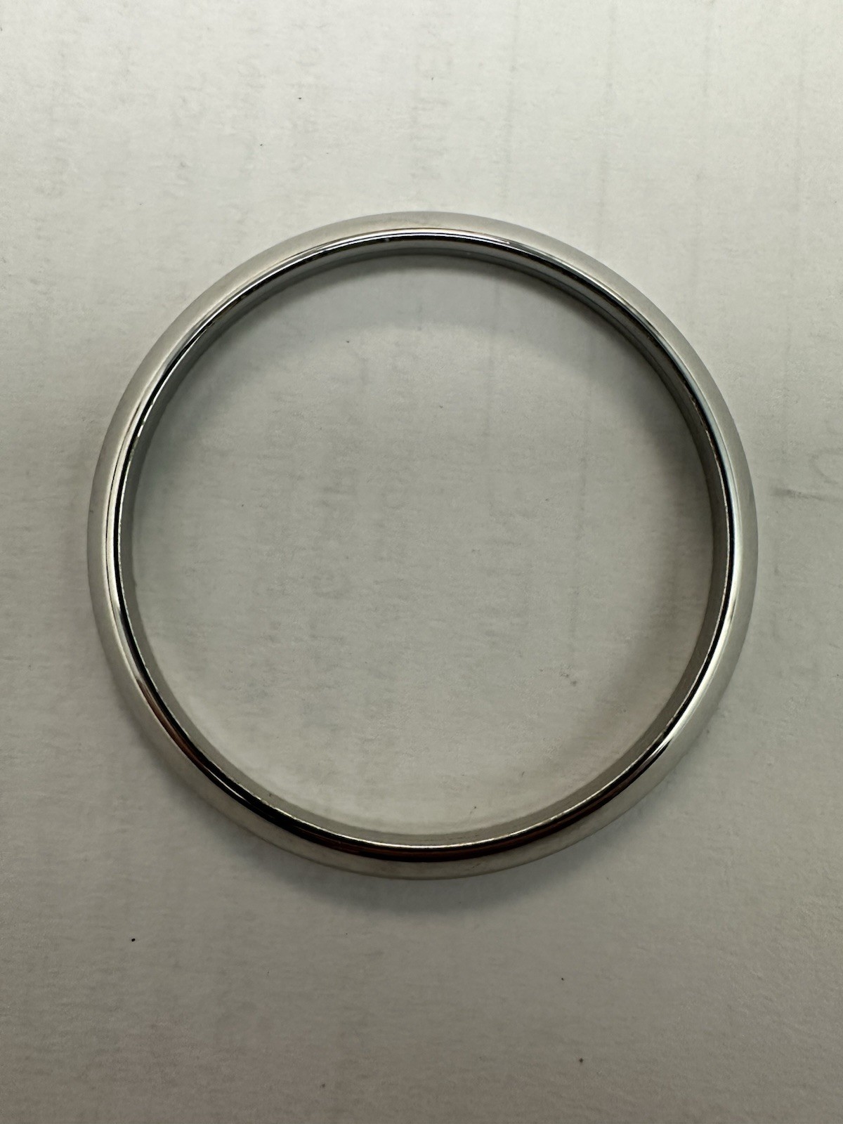 Genuine S/Steel Plain Dome ROLEX Bezel for Ref. 116200 in Excellent Condition