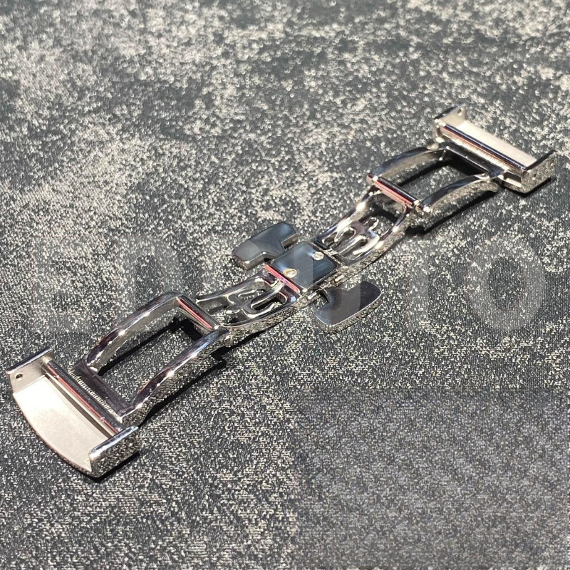 Fit for Patek Philippe Aquanaut 5164A 5167A Steel Folding Buckle Clasp 18mm