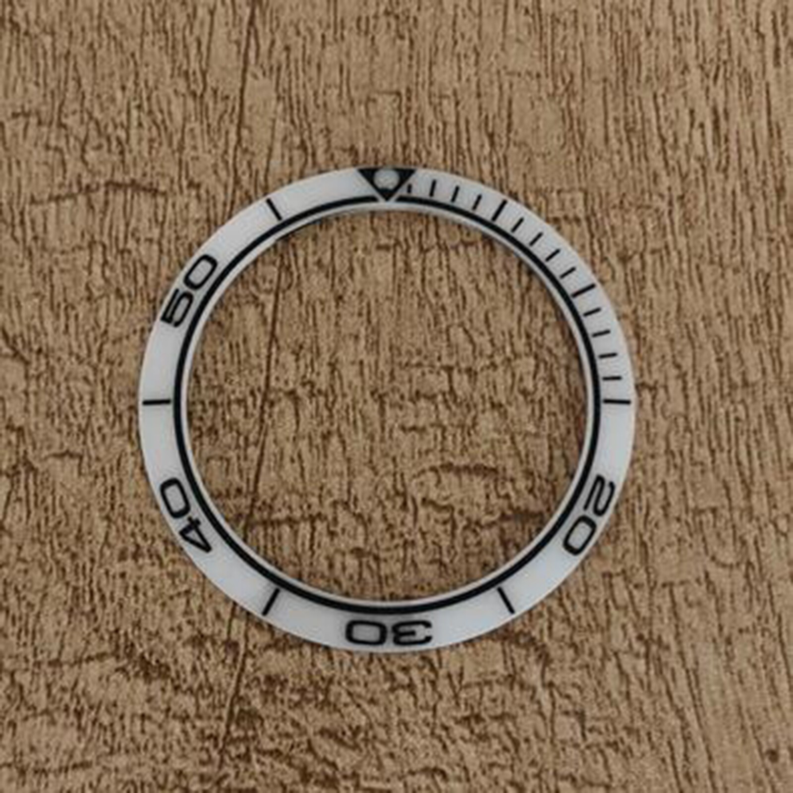 38MM Ceramic/Aluminum Watch Bezel Ring Luminous Beads Ring Inner Diameter 30.5MM