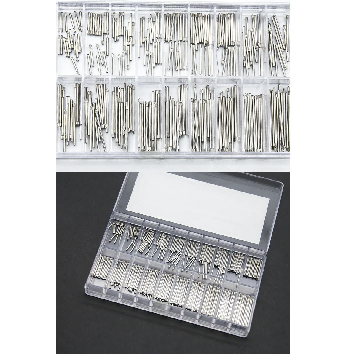 300PCS Steel Watch Strap Band Tube 8-27mm Friction Bar Link Pins 0.9 1 1.1 1.2mm
