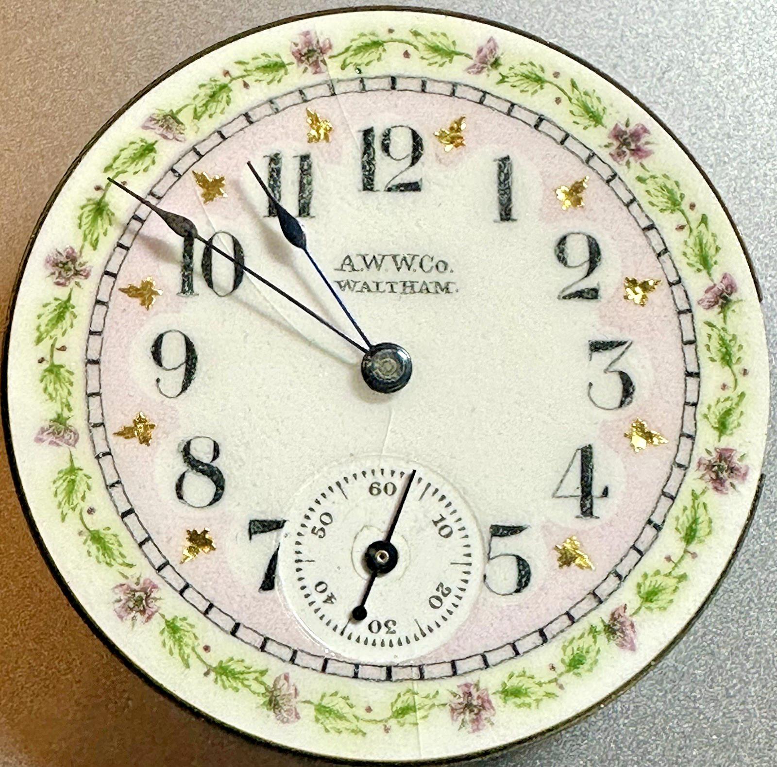 * 1892 6S WALTHAM Gr. J M. 1890 15J HC PS WATCH MOVEMENT Parts Repair P91