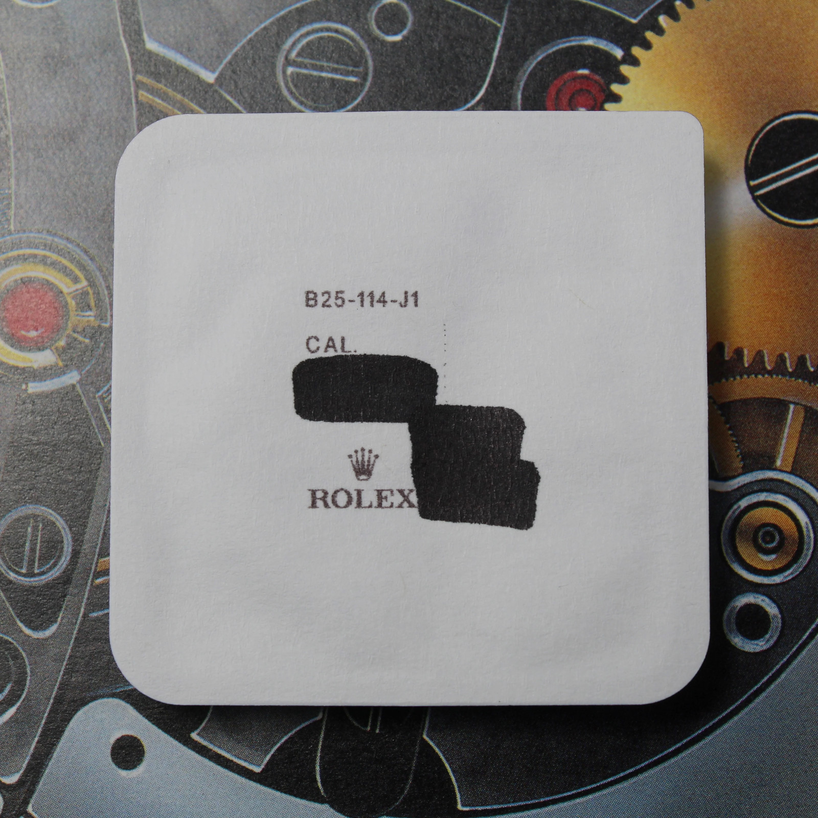 Rolex Glass Plastic Plexiglass 25-114 Original 1803 Day-Date New in Blister