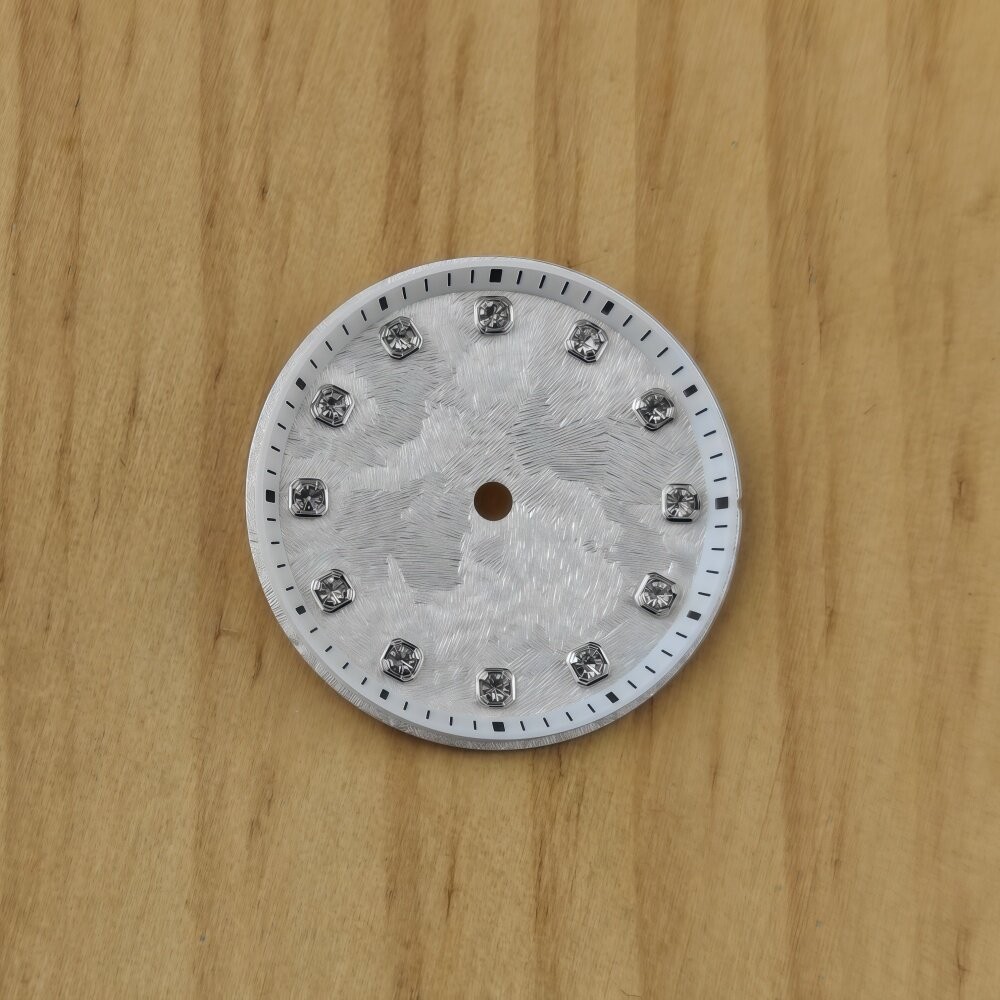23mm Mother of Pearl Watch Dial NH05 Women’s Automatic DIY Replacement Parts