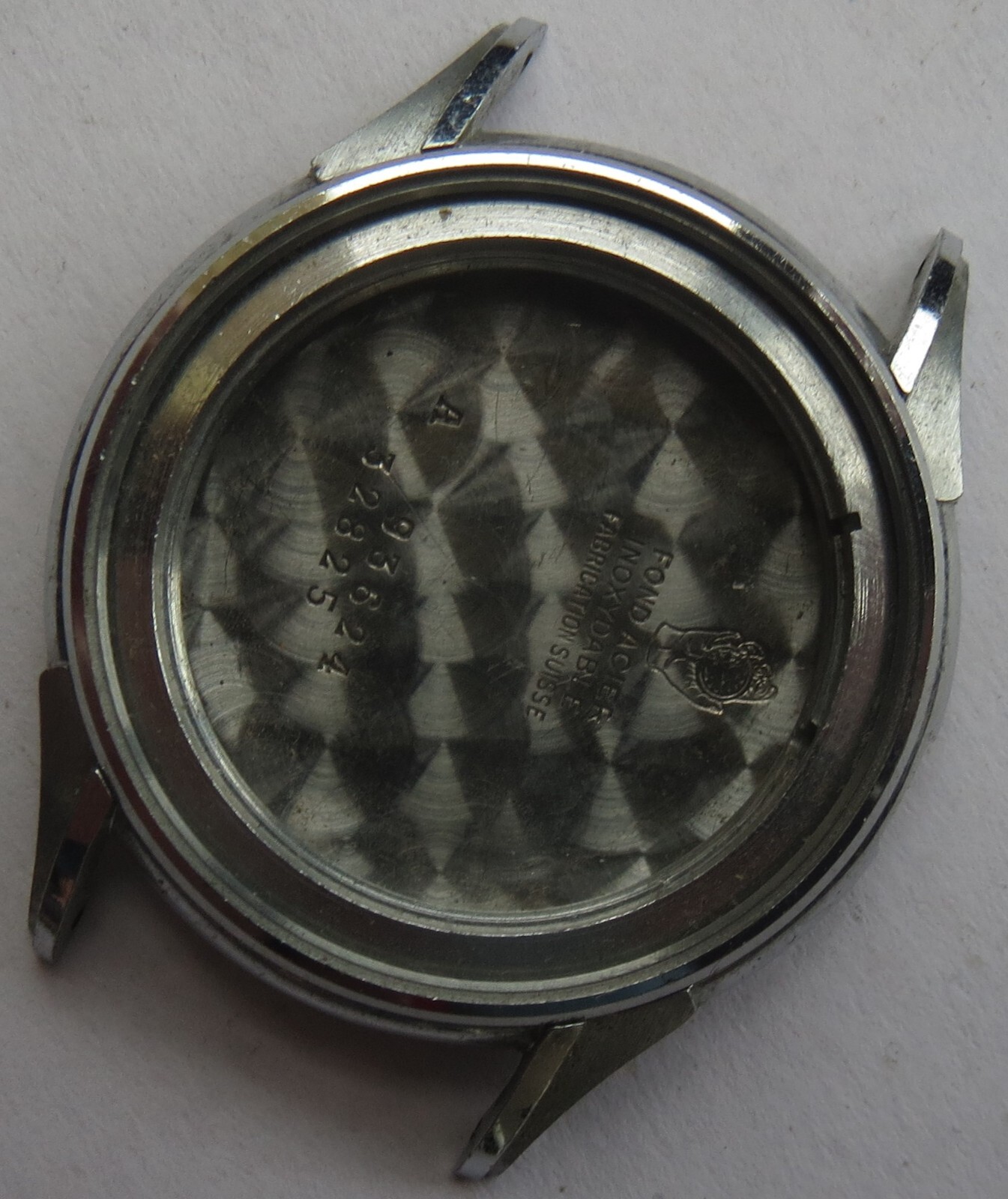 Movado mens wristwatch nickel chromiun case 35 mm. in diameter N.O.S.