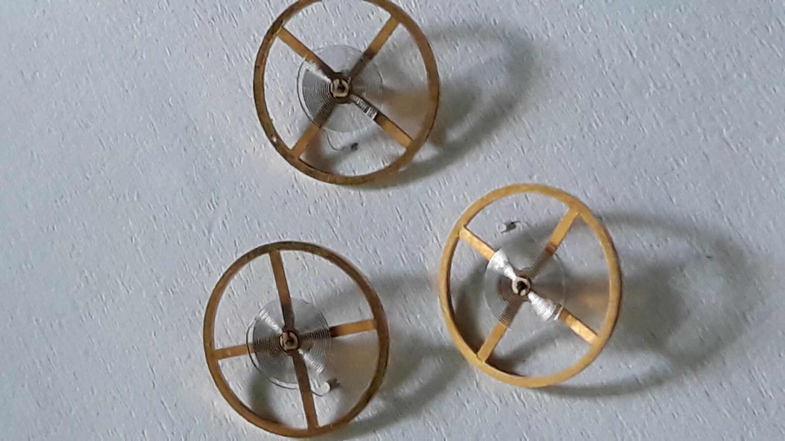 VINTAGE NOS Original New Balance wheel RAKETA 2609HA 2614 USSR 2pcs. watch