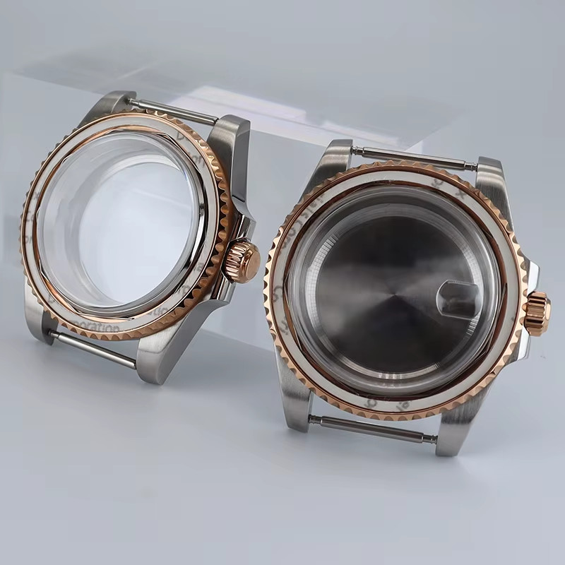 FENYA 40Mm Steel Watch Case Sapphire for Sea Dweller Seiko Nh35 Nh36 4R36 Miyota