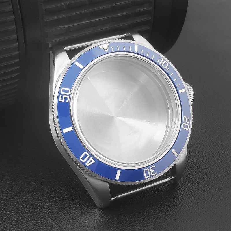 39mm Watch Mod Sapphire Glass Stainless Case for NH35 NH36 8215 Movement