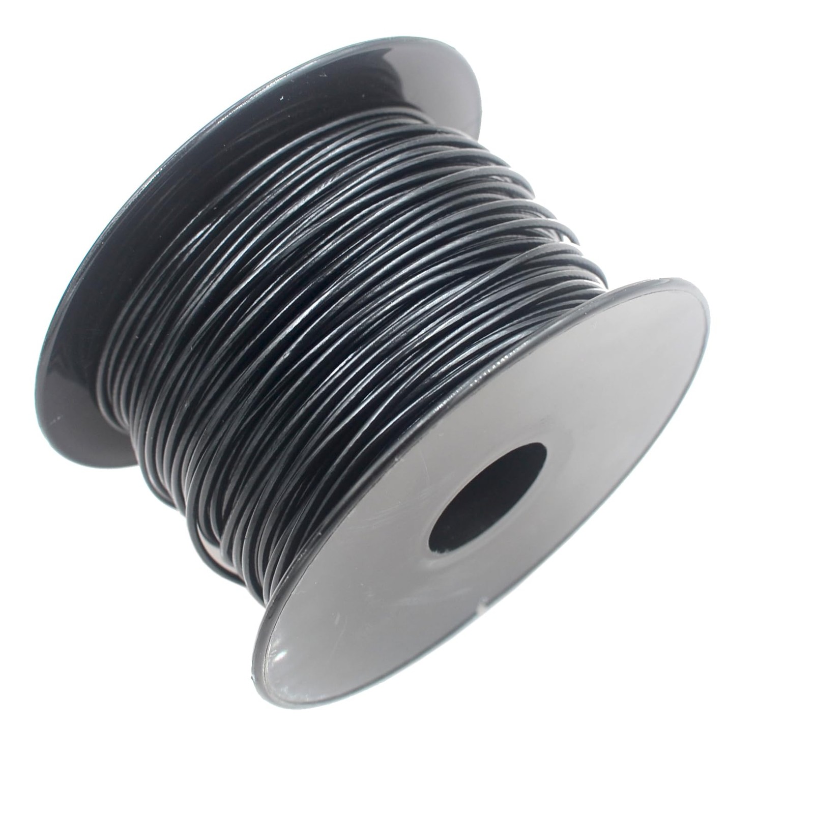 200 FT Black Vinyl Coated 304 Stainless Steel Cable Reel 1/16 Inch Spool Kit