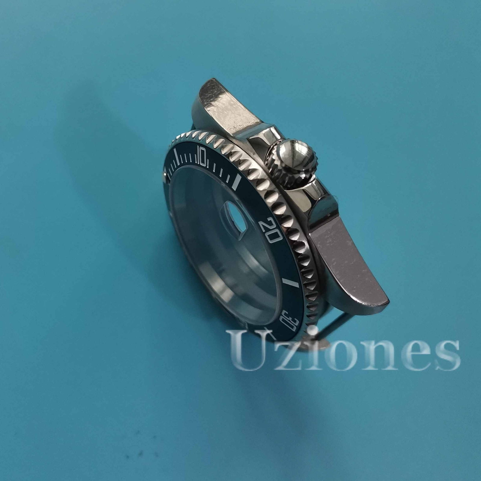 40mm For NH35 NH36 4R35 4R15 SKX007 Movement Watch Case Sapphire Glass & Insert