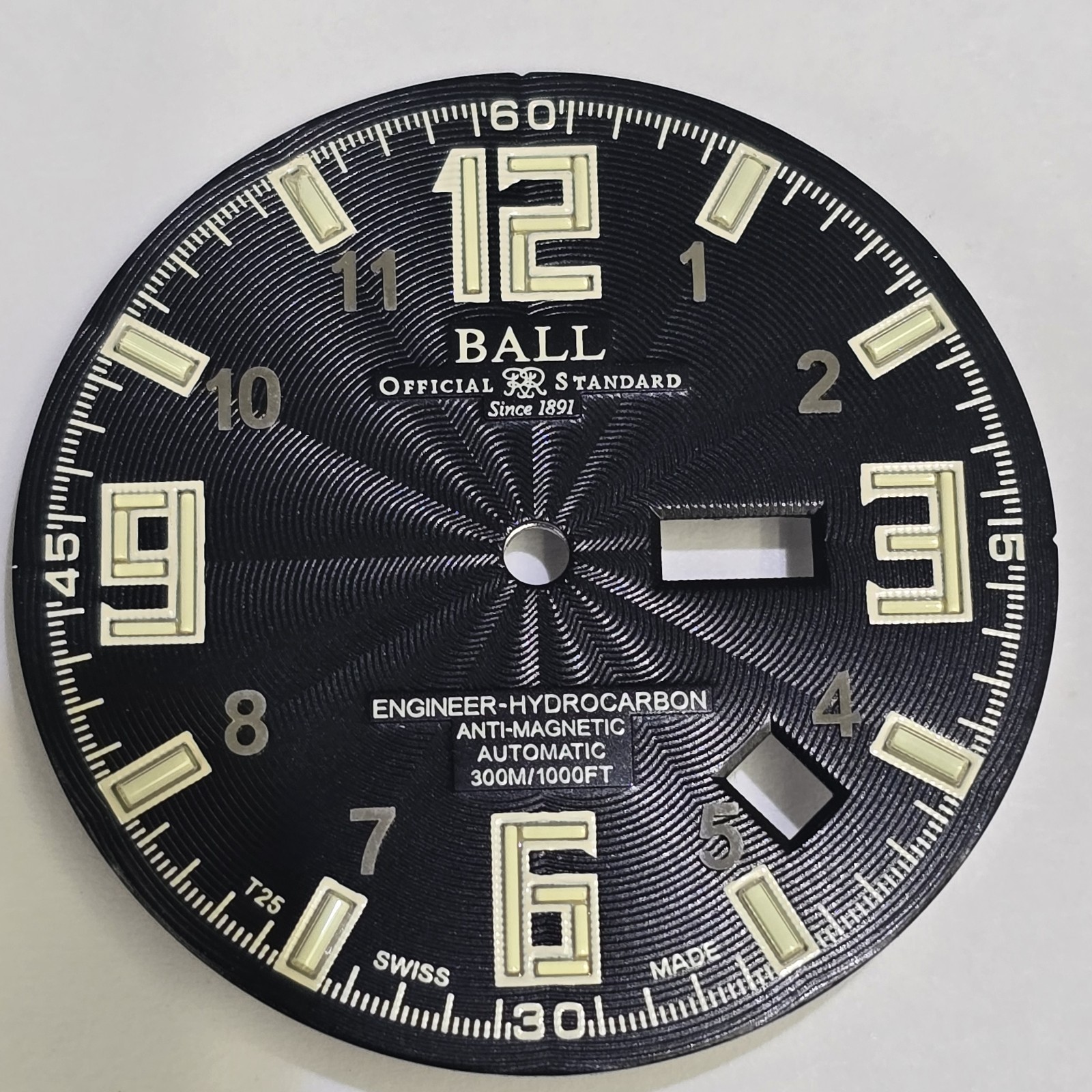 BALL HYDROCARBON ENGINEER DM1036A MAD COW BLACK DIAL 31 MM (NOS & GENUINE)