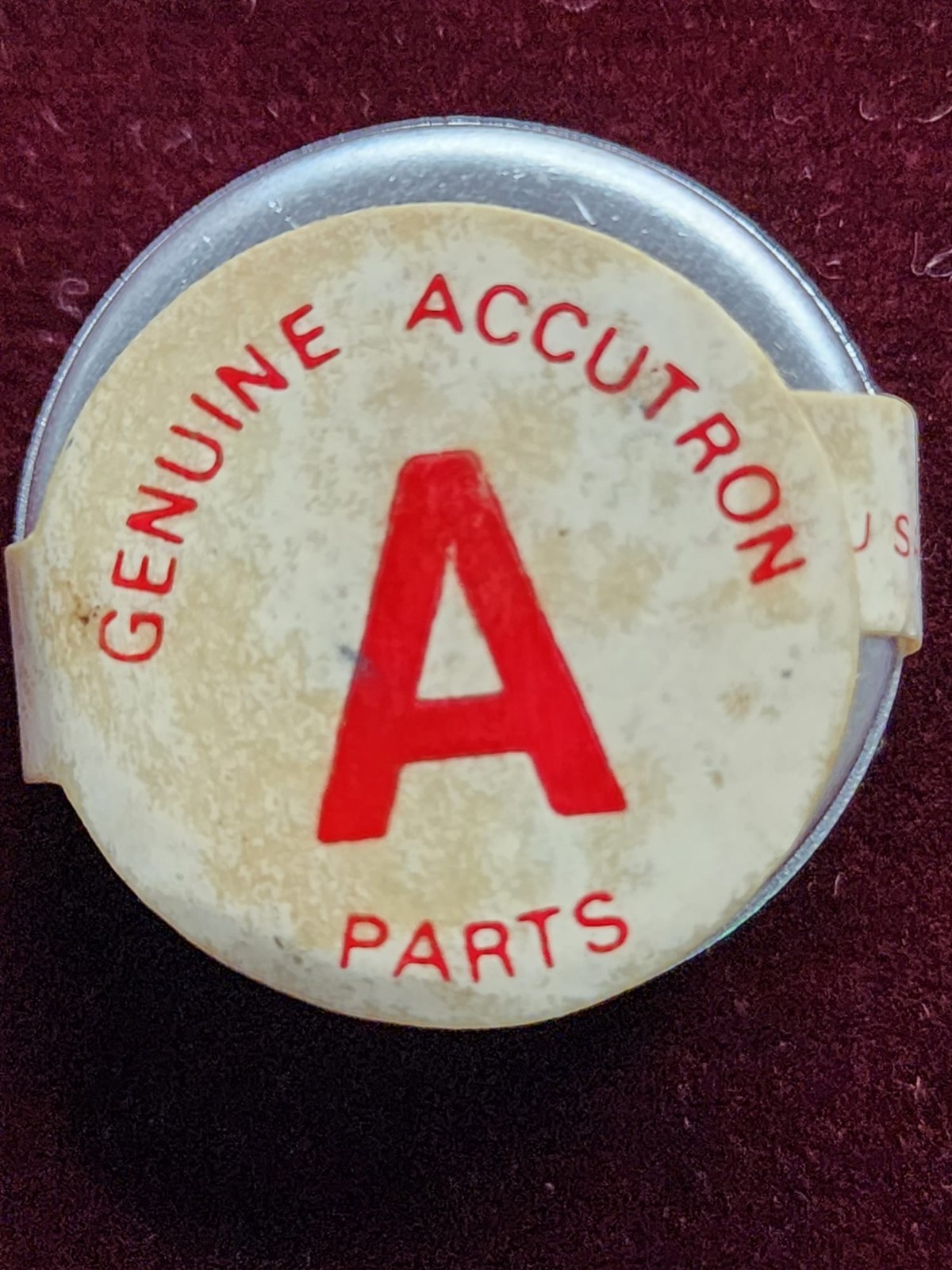 Vintage Genuine Accutron Parts Container – Unopened – Watch Repair