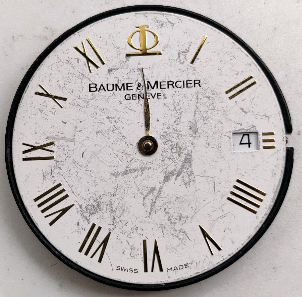 Baume & Mercier BM 11295 ESA ETA Cal. 255.111 Swiss quartz watch movement Works