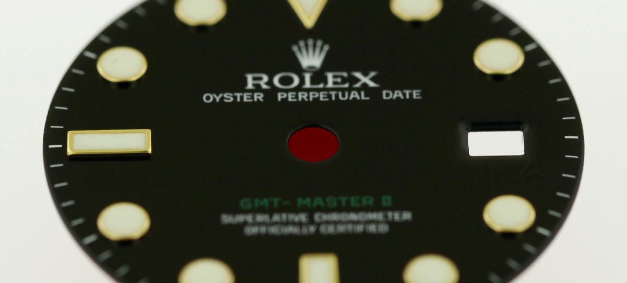 Original Men’s Rolex GMT-MASTER II 40mm 116713 116718 Black Dial #B1