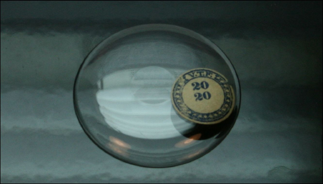 BULLSEYE 20 & 21 Ligne NOS Glass Pocket Watch Crystals Open Face NEW OLD STOCK