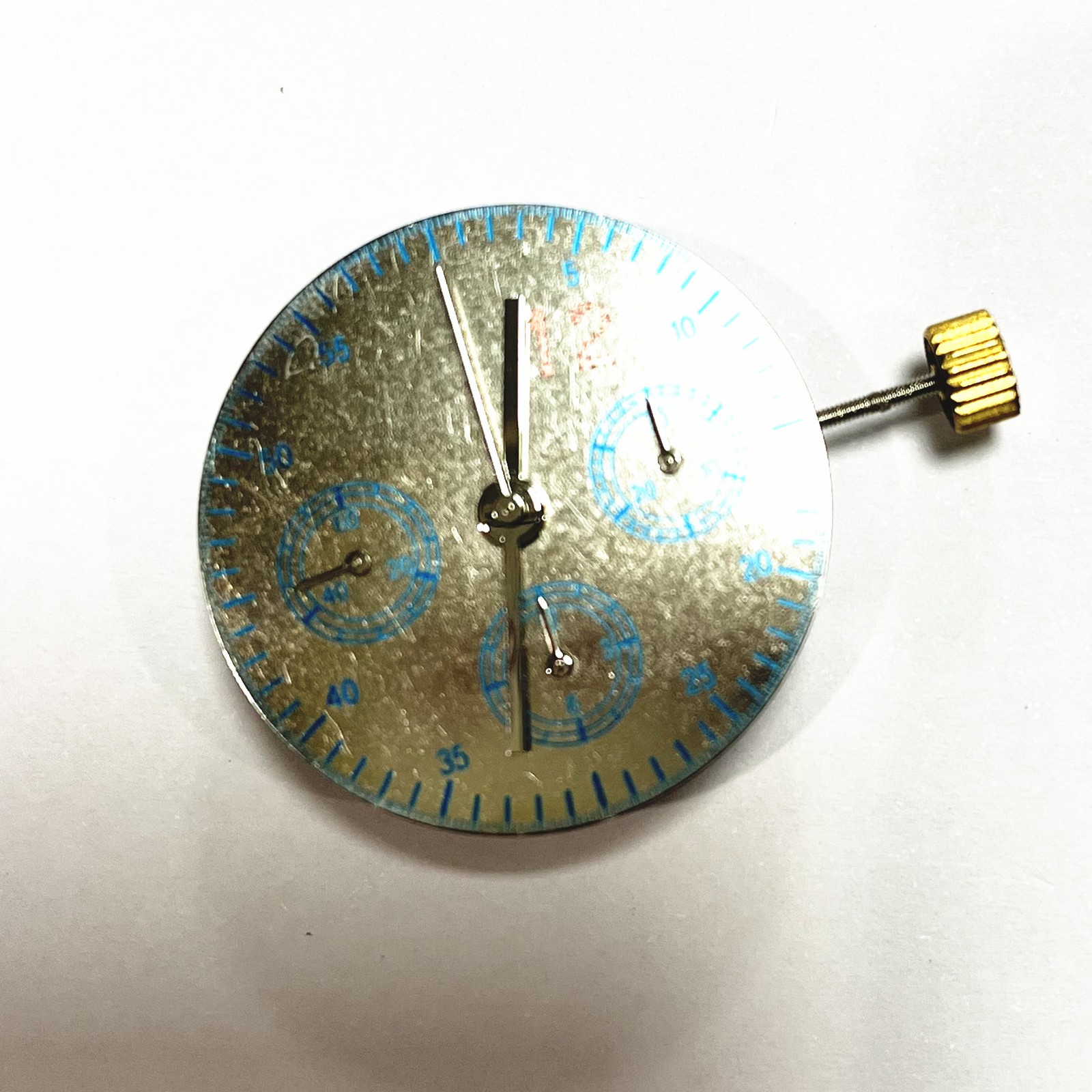 27-Jewel Automatic Watch Movement Small Second @9 Repair Part For ETA 7753 7750