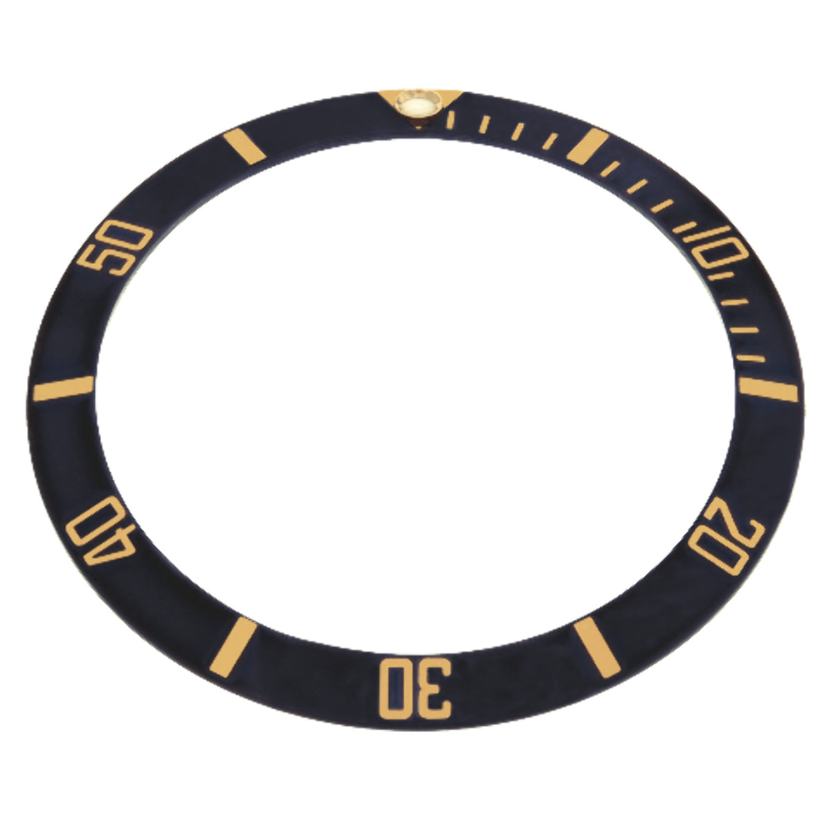 NEW BEZEL INSERT CERAMIC FOR ROLEX SUBMARINER 116610 116613 116618 BLACK GOLD