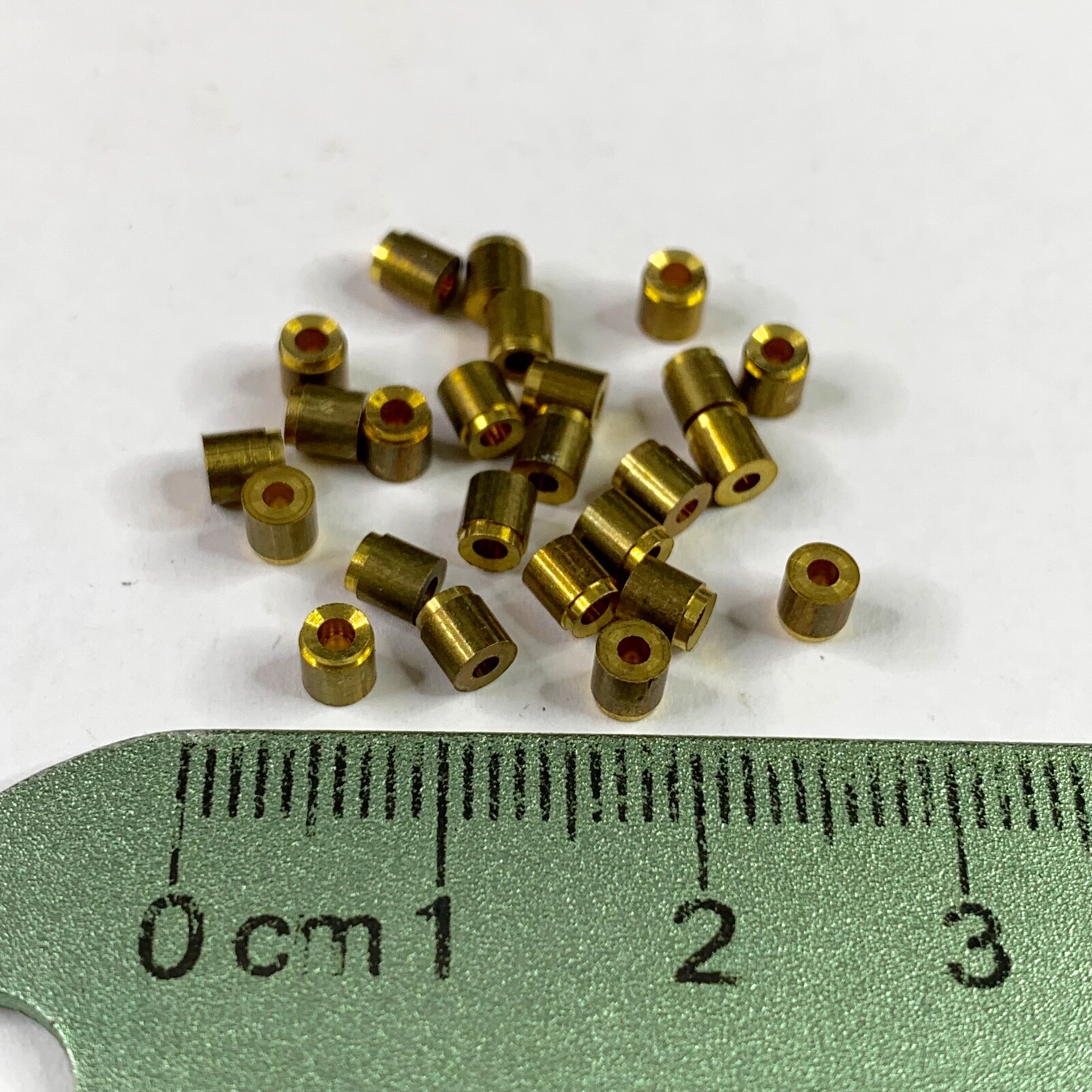 25 Watch Parts 3mm Steampunk Altered Art Watchmaker Lot Cylinder Bronze Bronze