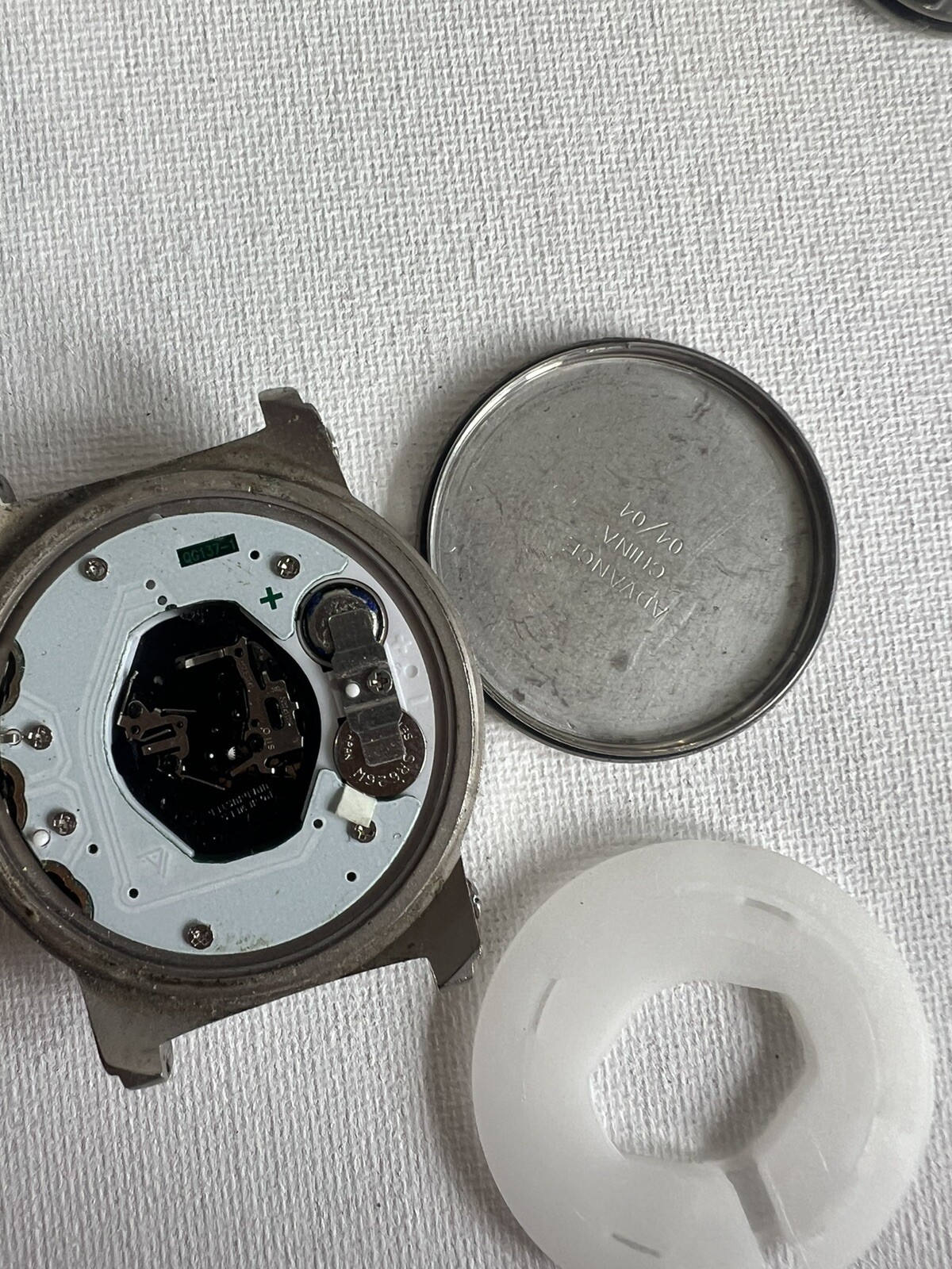 lot of watch parts six watches and four bands various brands