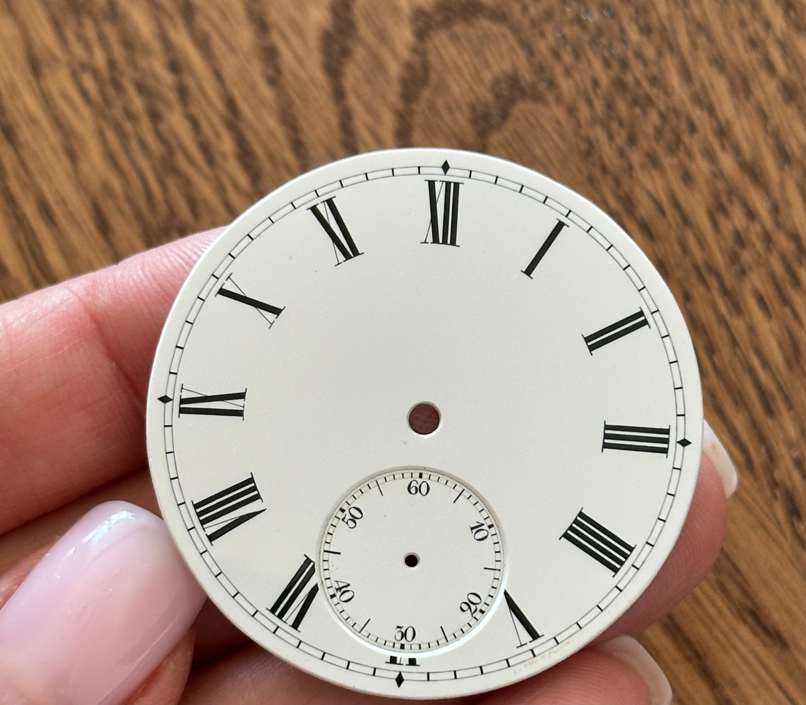 VACHERON CONSTANTIN ORIGINAL POCKET WATCH ENAMEL DIAL (E3)
