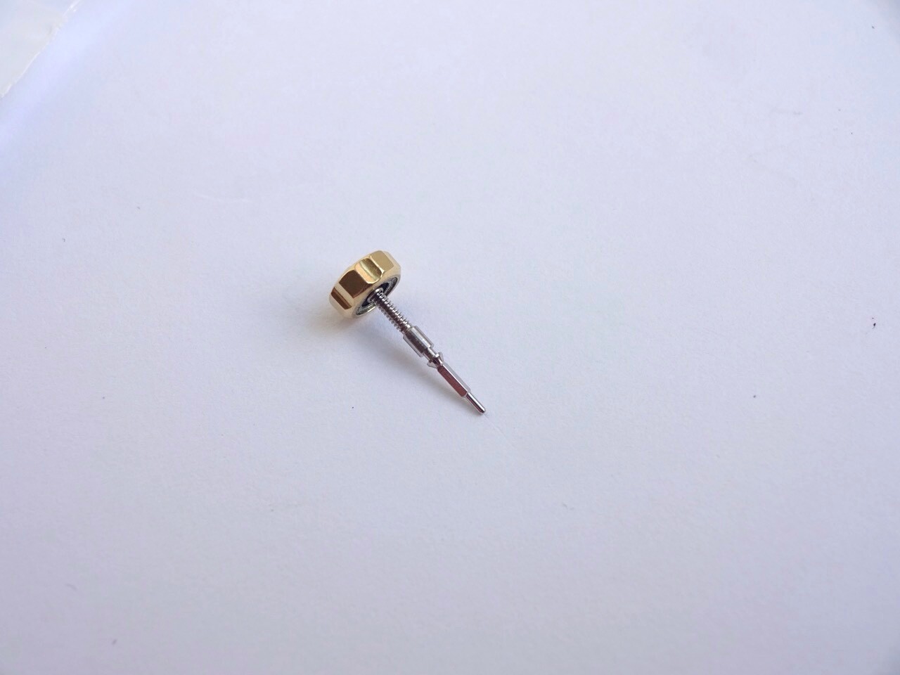 Baume & Mercier Gold Crown Stem ESA9162 ESA9164 F300Hz Tuning Fork (ref 575C)