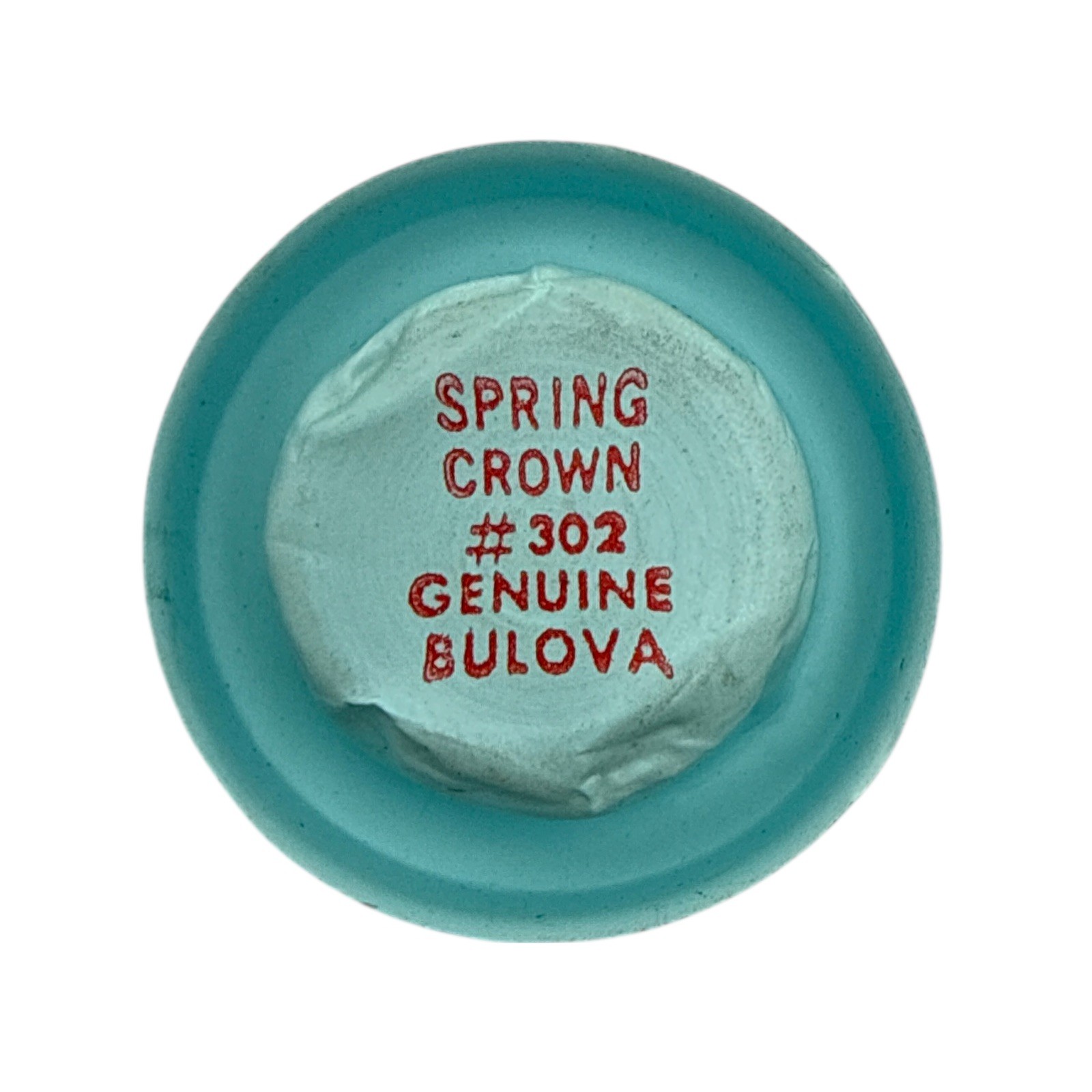Bulova 8AC Watch Crown #302 White Tap 10 Fits Multiple, Cal. 7 – Cal 11 Read!
