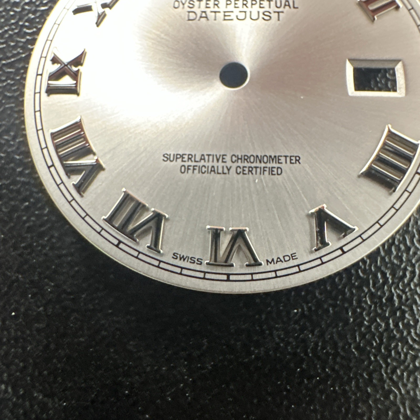 Rolex Dial Roman Silver 36mm Datejust S/S 116200/116234 Genuine Authentic