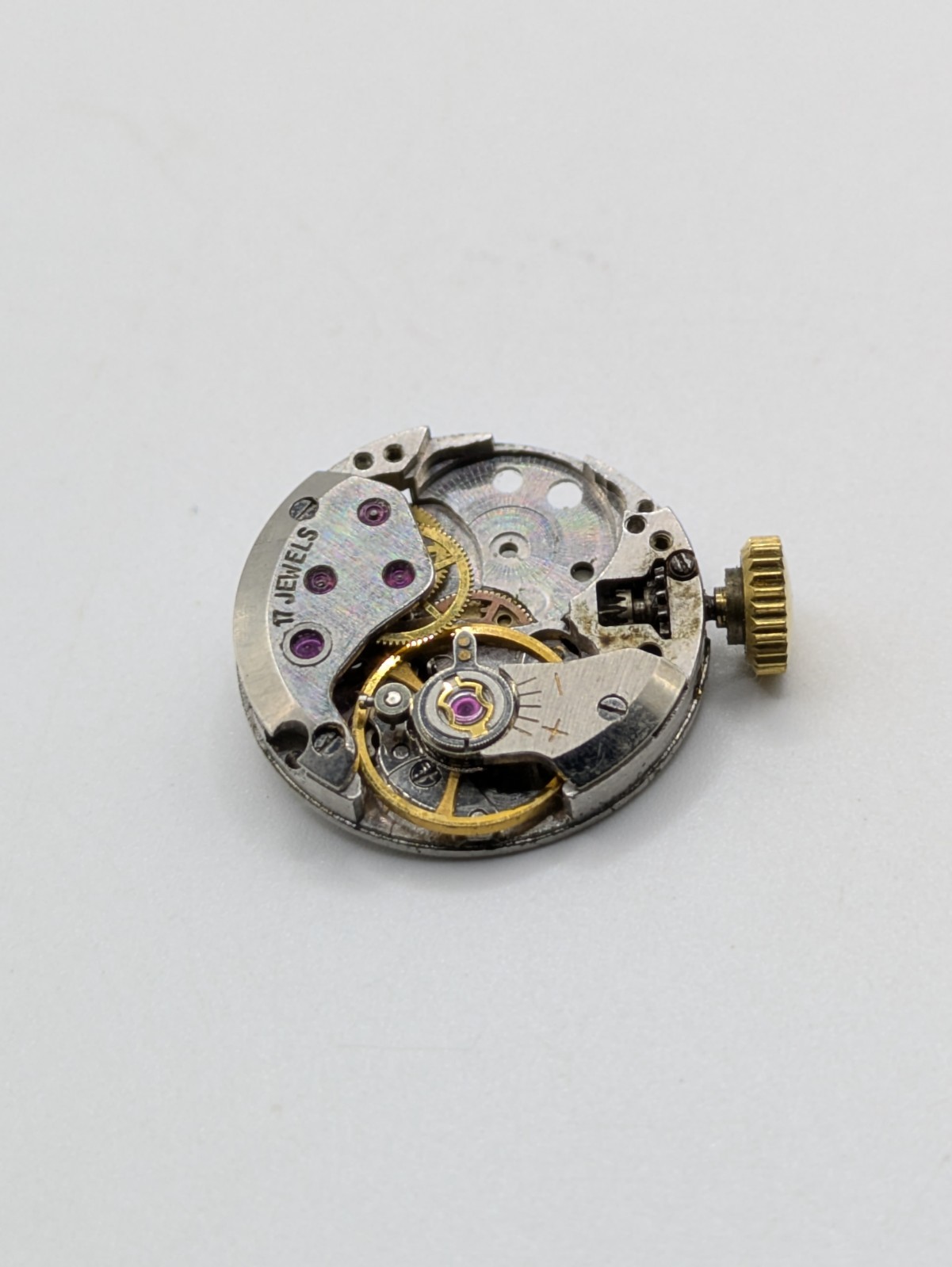 Tudor Geneve 2414 Manual Movement For Parts / Repairs See Photos / Video 18.2mm